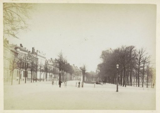View of the Vijverberg from the Plaats in The Hague