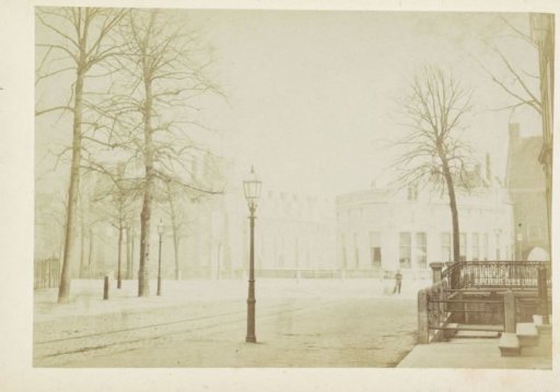 View of the Kneuterdijk from the Plaats in The Hague