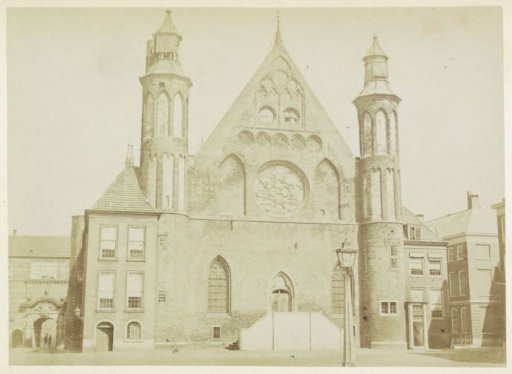 View of the Ridderzaal in The Hague