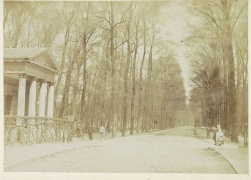 View of the main entrance to the Haagse Bos in The Hague