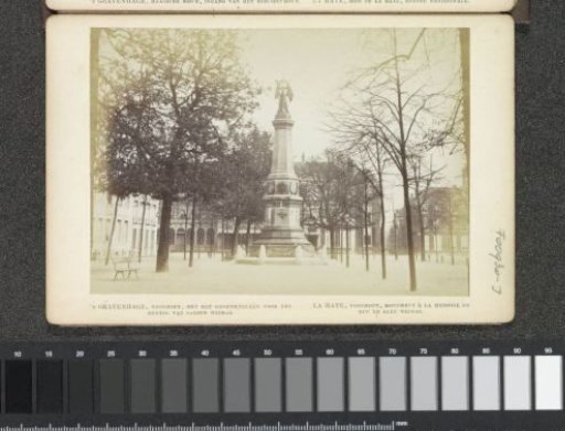 Monument to the Duke of Saxe-Weimar at the Lange Voorhout in The Hague