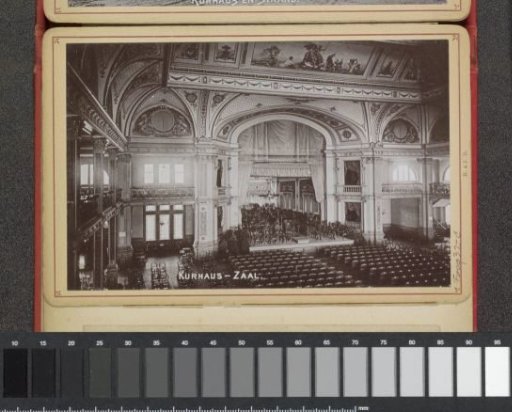 Concert Hall with Podium of the Kurhaus in Scheveningen