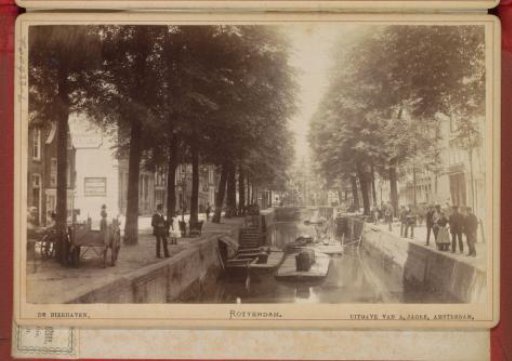 View of the Bierhaven in Rotterdam