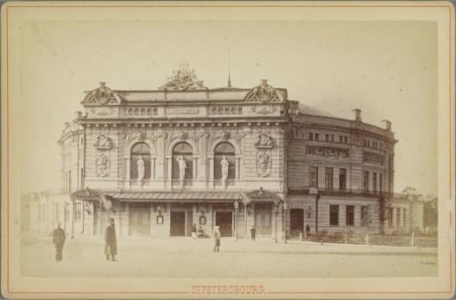 View of the Ciniselli Circus in St. Petersburg
