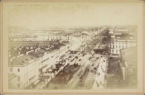View of Nevsky Prospekt in St. Petersburg