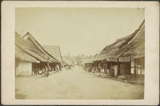 Street in the Chinese Quarter in Ternate