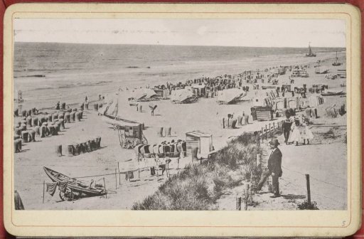 Beach view in Zandvoort