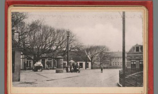 Church square in Zandvoort