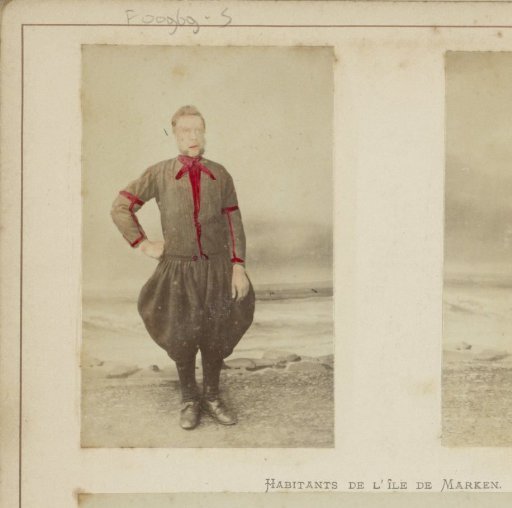 Portrait of a Man in the Traditional Costume of Marken