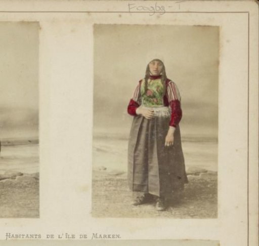 Portrait of a Woman in the Traditional Costume of Marken