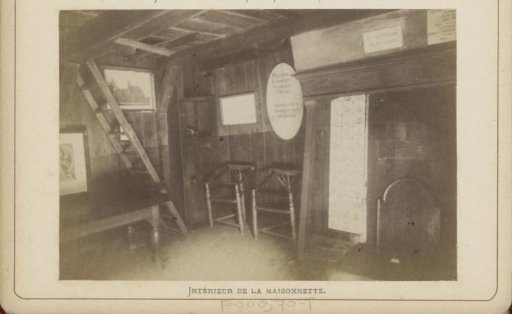 Interior of the Tsar Peter House in Zaandam