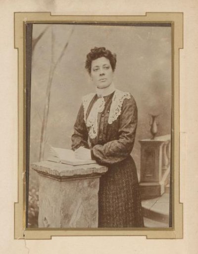 Portrait of a Woman with an Open Book