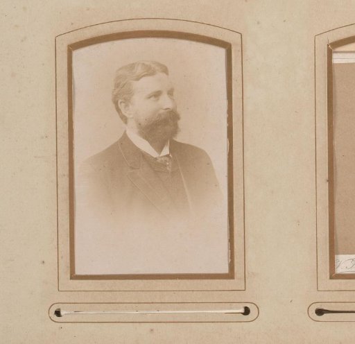 Portrait of a man with a mustache and beard
