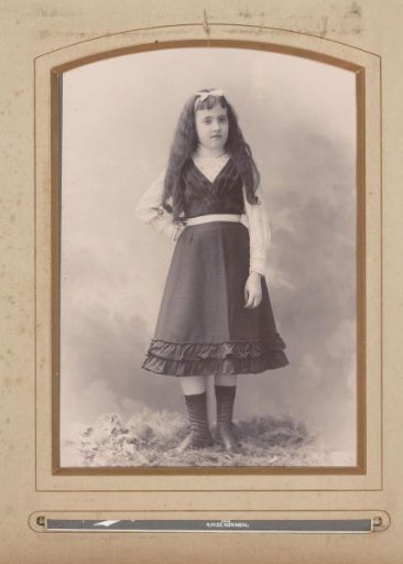 Portrait of a standing girl