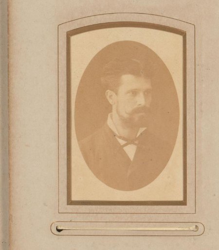 Portrait of a Man with a Mustache and Beard