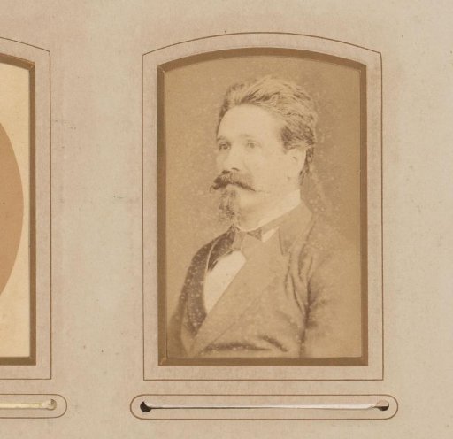 Portrait of a man with a mustache and beard
