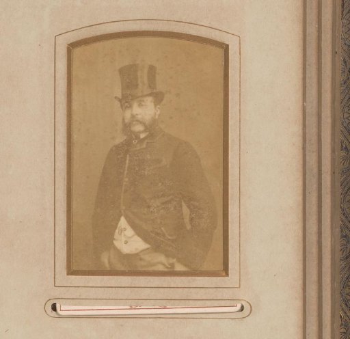 Portrait of a Man with a High Hat