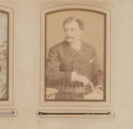 Portrait of a Seated Man with a Mustache