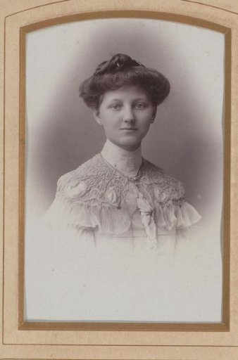 Portrait of a young woman