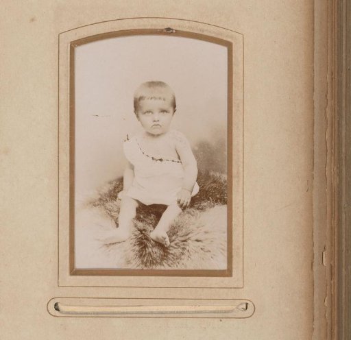 Portrait of Roger van Hoecke, nine months old