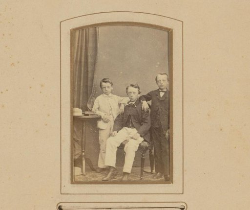 Portrait of three boys
