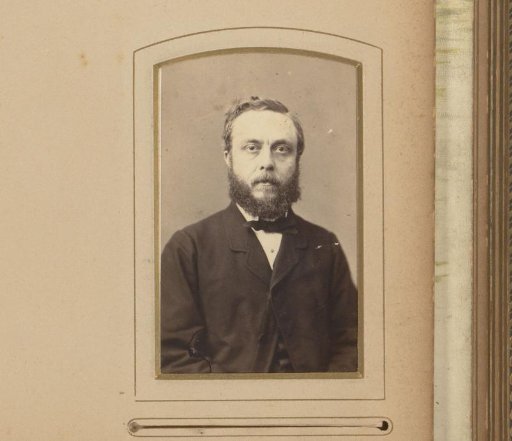 Portrait of a Man with a Mustache and Beard