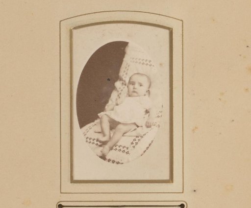 Portrait of a Reclining Baby