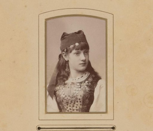 Portrait of a Young Woman with a Headscarf