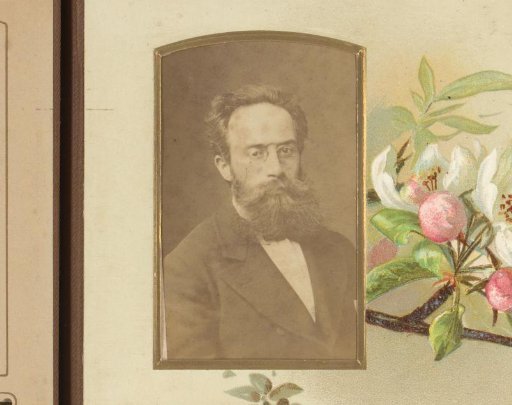 Portrait of a Man with a Beard and Spectacles, Identified as Dr. Singerd