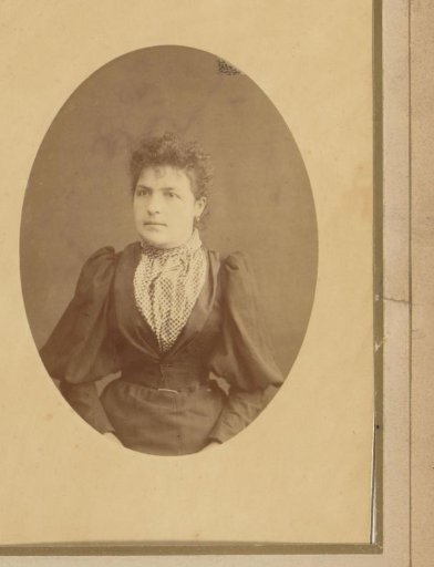Portrait of a seated woman