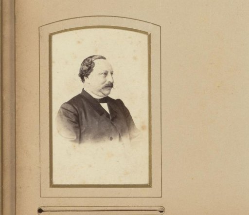 Portrait of a man with a mustache and bow tie