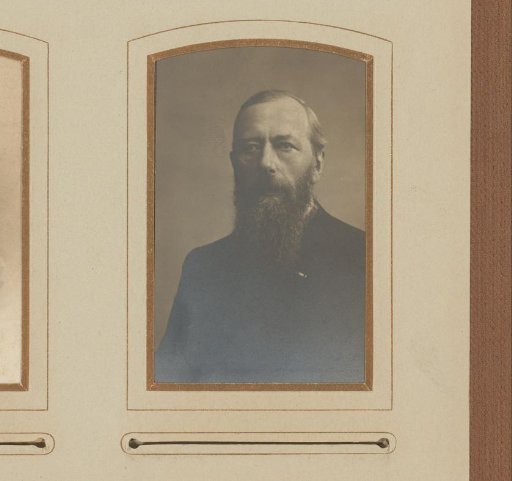 Portrait of a Man with a Mustache and Beard