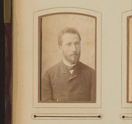 Portrait of a man with a beard