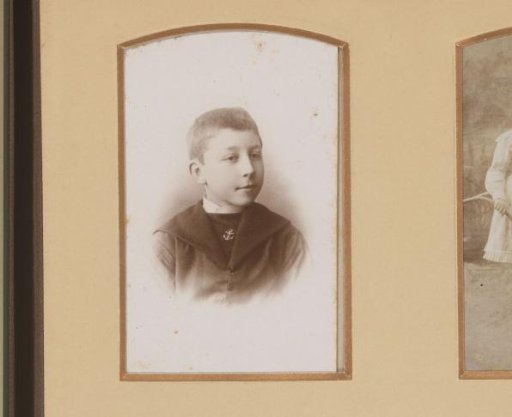 Portrait of a Boy in a Sailor Suit