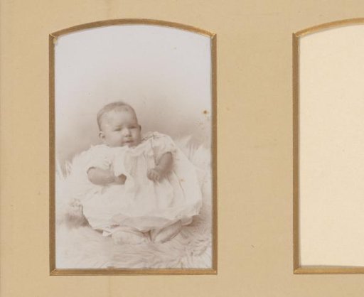 Portrait of a Seated Baby