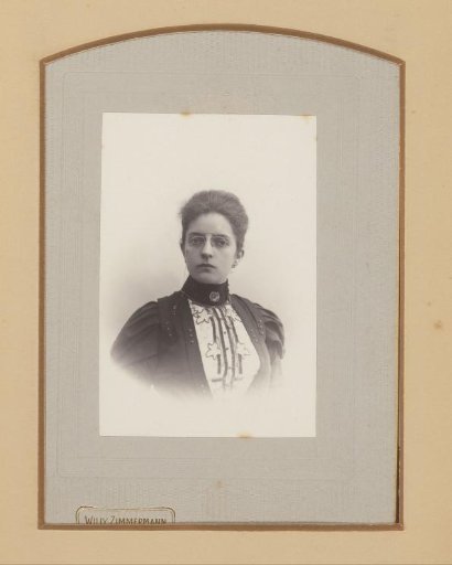 Portrait of a Woman with Spectacles