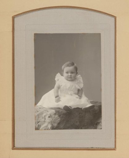 Portrait of a Seated Baby