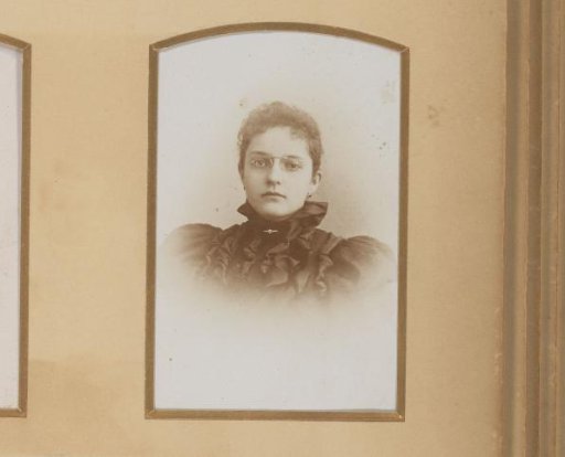 Portrait of a Young Woman with Spectacles