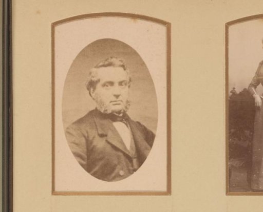 Portrait of a Man with Sideburns