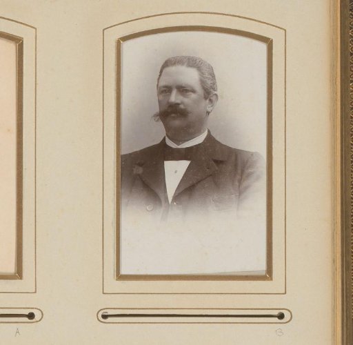 Portrait of a Man with Mustache
