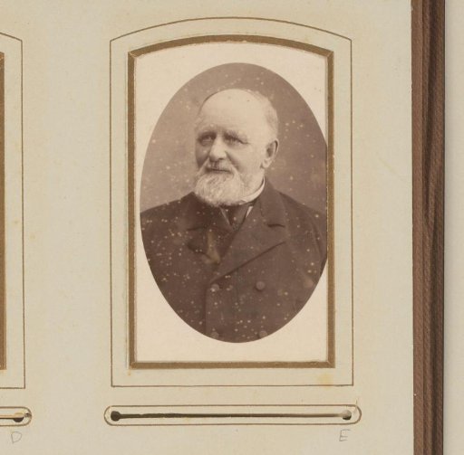 Portrait of a Man with Mustache and Beard