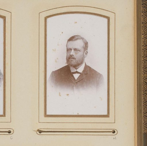 Portrait of a Man with a Mustache and Beard