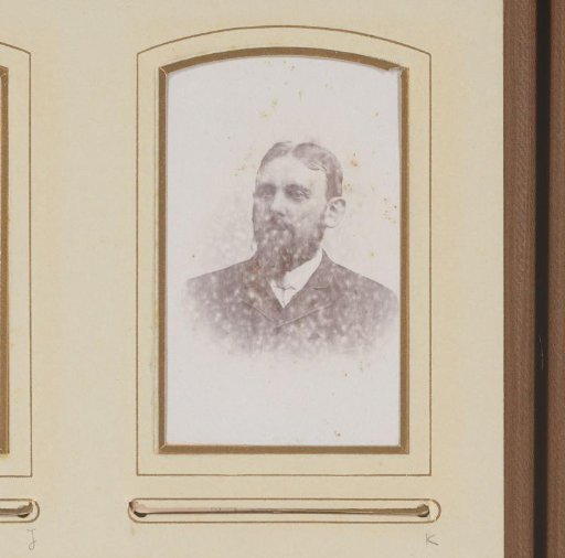 Portrait of a Man with a Mustache and Beard