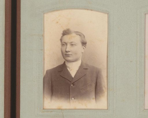Portrait of an unknown young man
