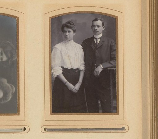 Portrait of a man and woman