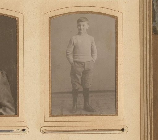 Portrait of a Standing Boy