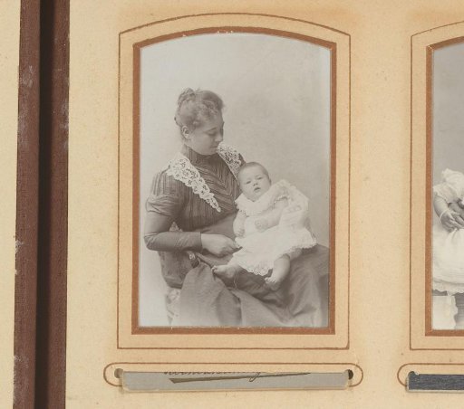 Portrait of a mother with child