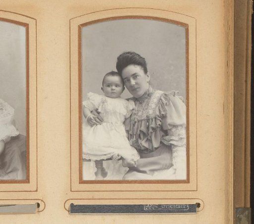 Portrait of a mother with child