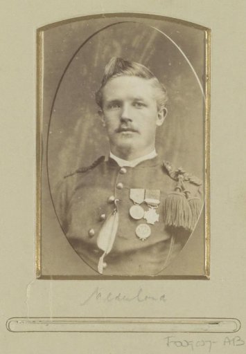Portrait of H. Vink as a 25-year-old soldier
