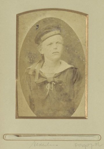 Portrait of a (presumably) Dutch sailor of the Royal Navy
